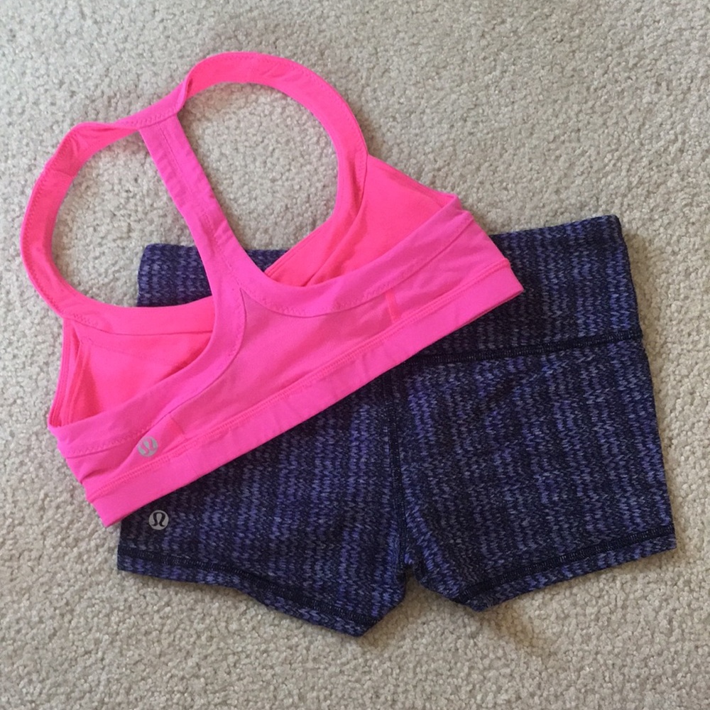 {BUNDLE} Lululemon Bra and Shorts